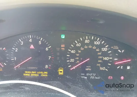 2002 Lexus Ls 430 из США, поврежденный, VIN JTHBN30F320074689